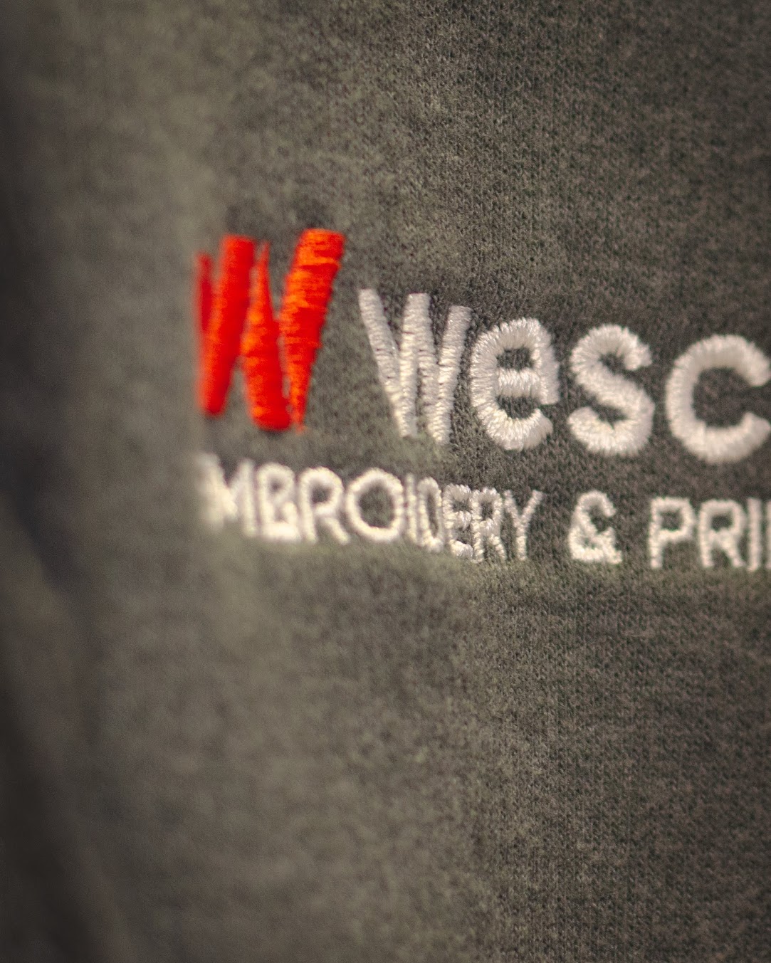 Embroidered corporate hoodie