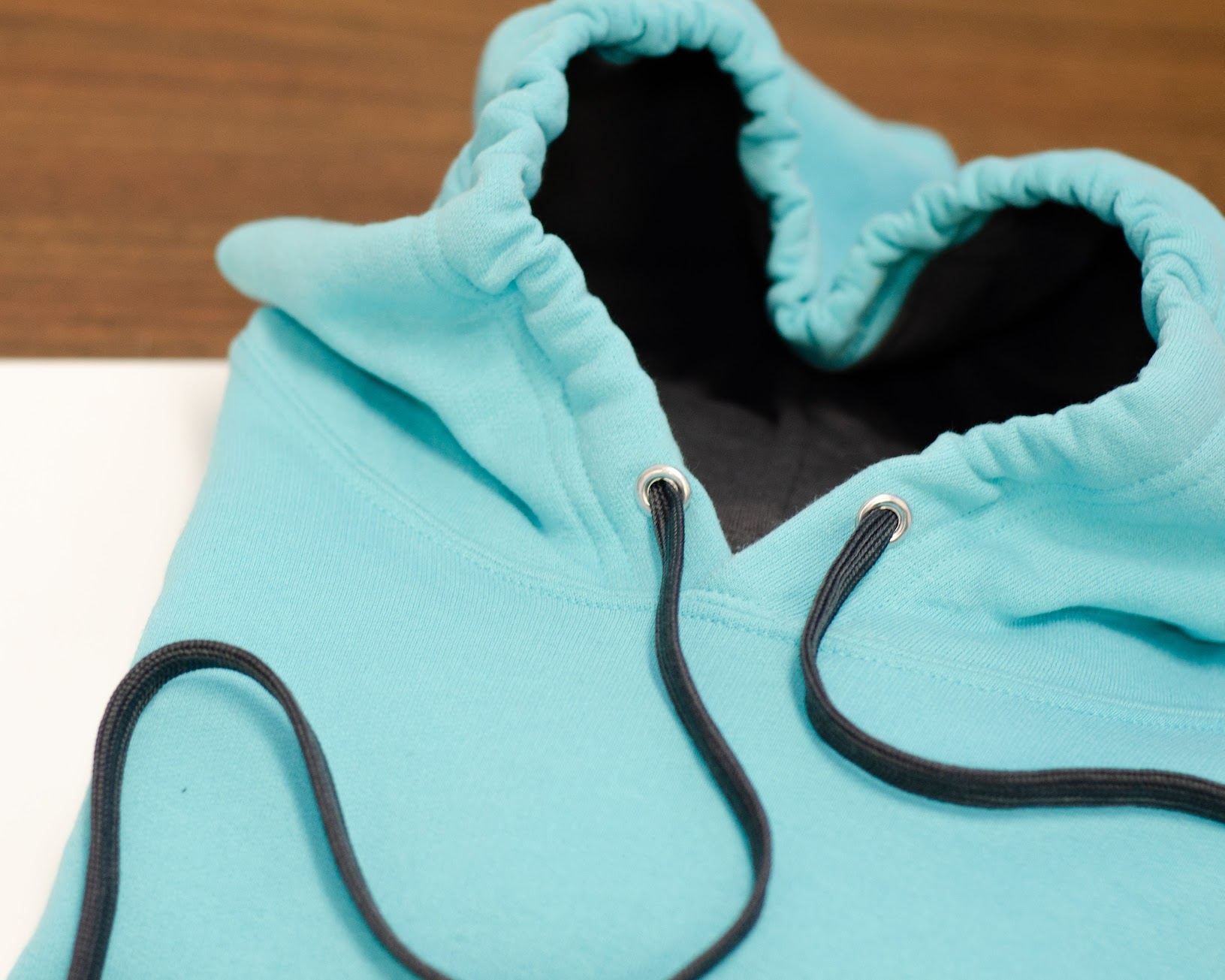 Custom embroidered and printed apparel samples